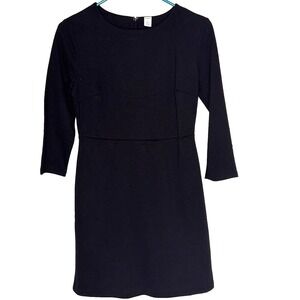 chinese dress ladies Off White and Navy Striped Sweetheart Midi Dress